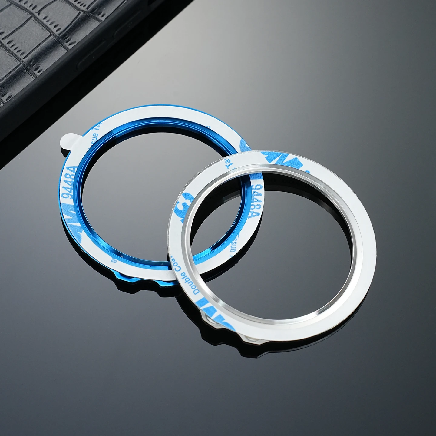 Premium Stainless Steel Bezel Ring with Anti-Scratch Protective Adhesive