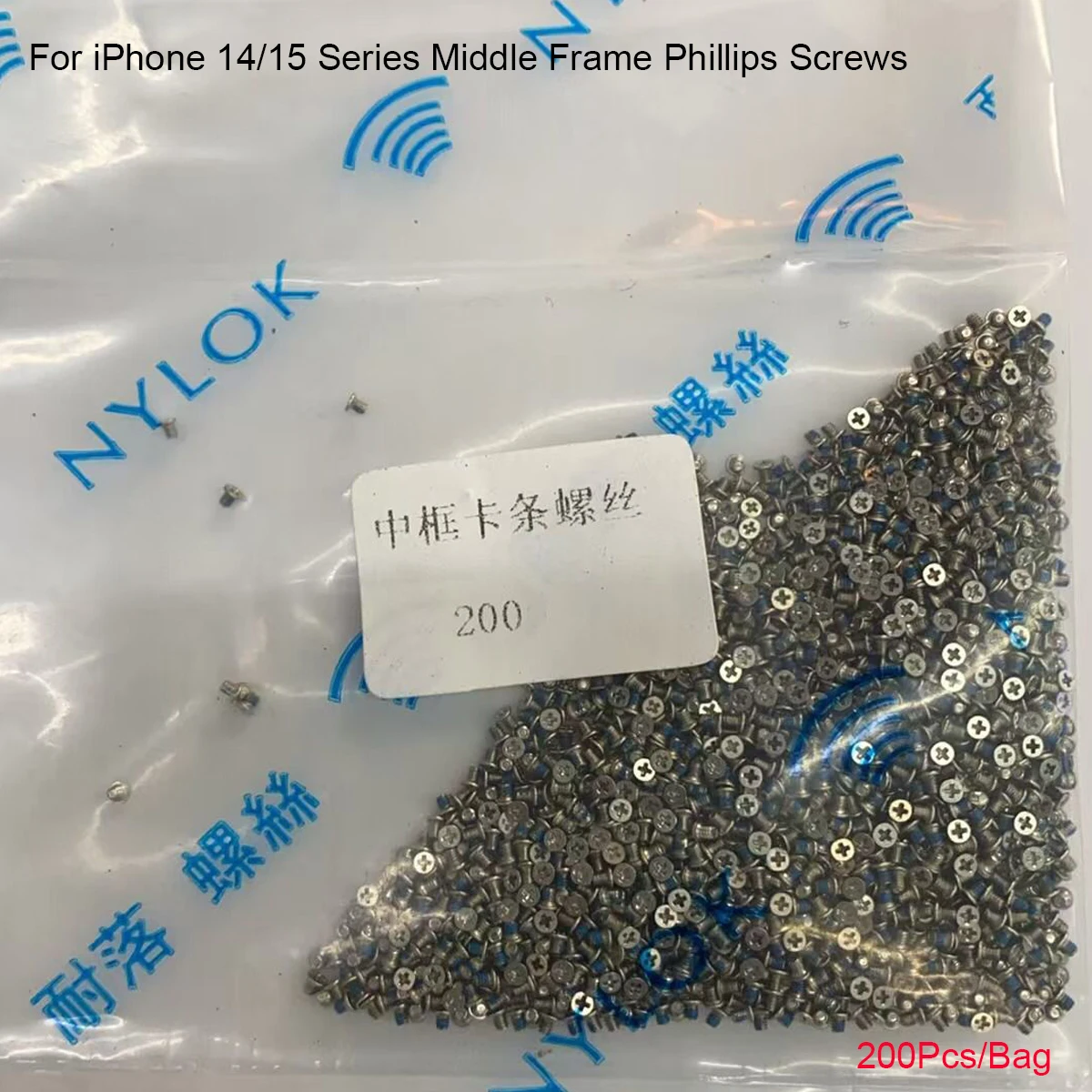 200-Piece Universal Phillips Middle Frame Bezel Screws Replacement Pack