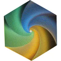 Fractal Fidget Hexagon 3D Printing Anti-Anxiety and Stress Relief Fidget Toys for Kids and Adults Mindful Meditation Tool - Image 4