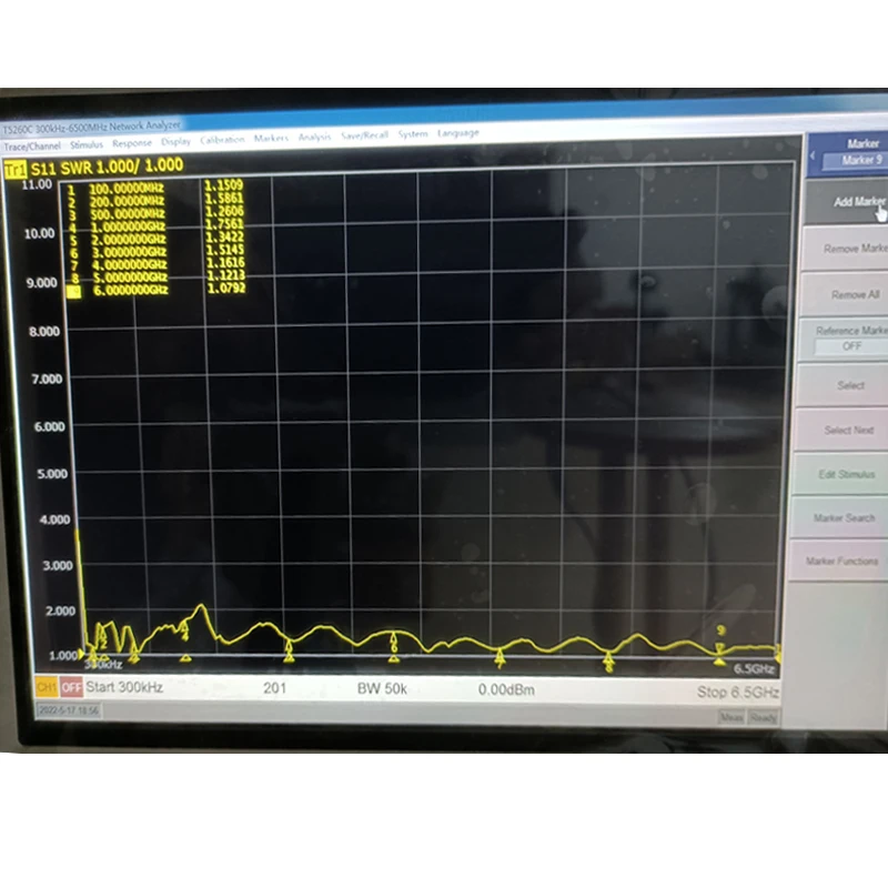 20-512MHz 100-1000 2-3000MHz 0-6000MHz OMNI 고출력 저주파 SW 안테나 스펙트럼 분석기 0-6GHz 안테나 광대역 주파수