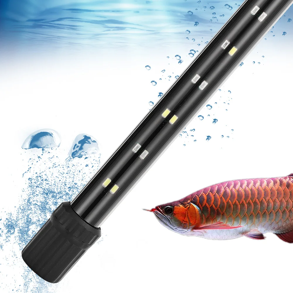 

Waterproof Fish Tank Lamp, LED Lighting, Aquarium Diving Lamp, Dragon Fish Lamp Tube, Colorful Fish Small Water Plant Lamp