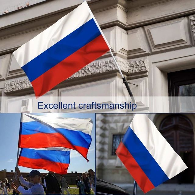 1PC Outdoor Russian Federal Republic Russia Flags Country Banner