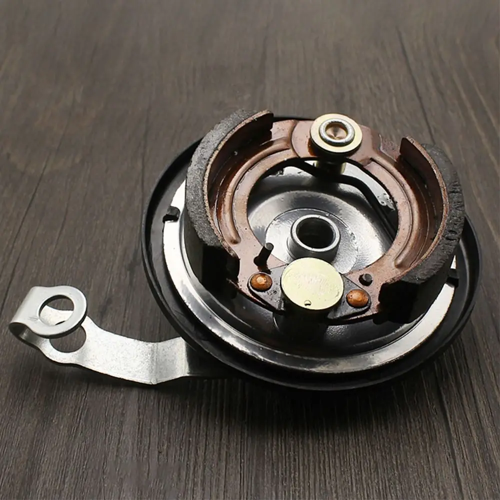 Description Picture 6 of itemElectric Bicycle Front Drum Brake Ebike Hold Brake Shaft Rear Axle Electric Car Brake Pads Universal Rear Brake