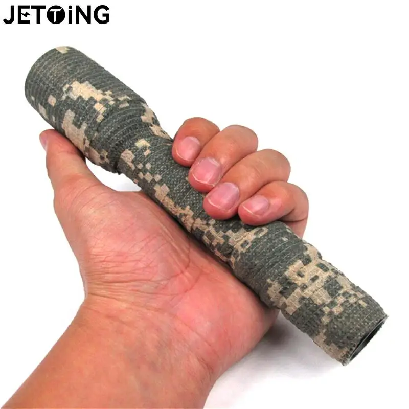 Hunting Accessories Durable Camo Outdoor Shooting Blind Wrap Camouflage Stealth Tape Waterproof 5cmx4.5m 12 Colors