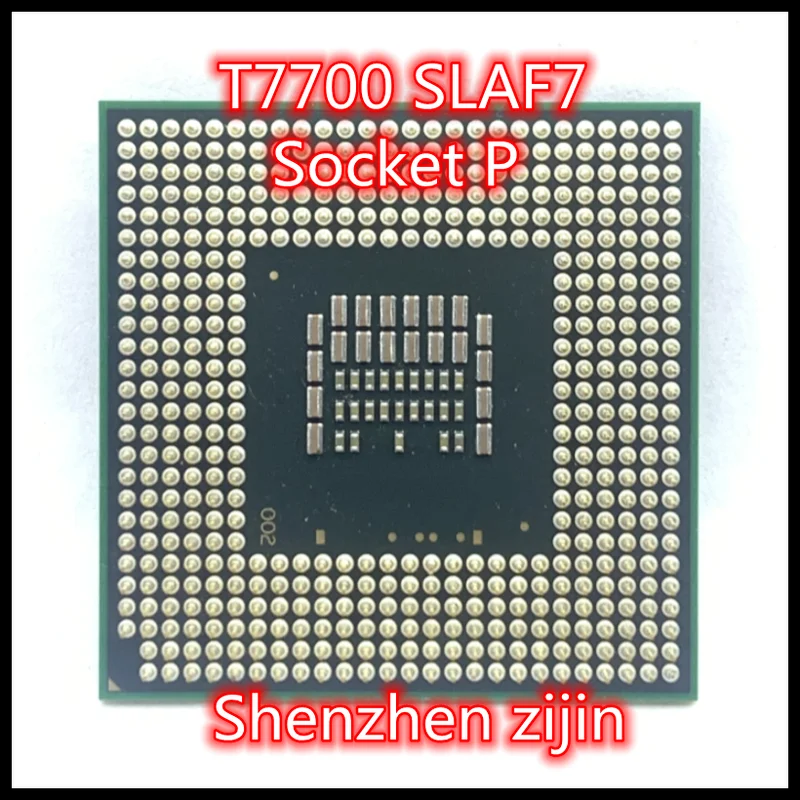 

T7700 SLAF7 2.4 GHz Dual-Core Dual-Thread CPU Processor 4M 35W Socket P