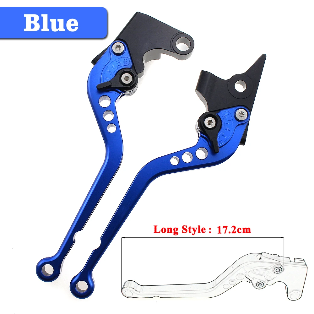 Black Clutch Lever & Perch For Yamaha XT660, XTZ660, XT125 - T6 Aluminum, 22mm Handlebar Fit