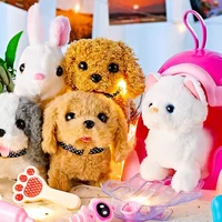 Children Simulation Toy Pretend Play Set Electric Plush Pet Interactive Walking Animal Dolls Education Toys for Girls Boys 1