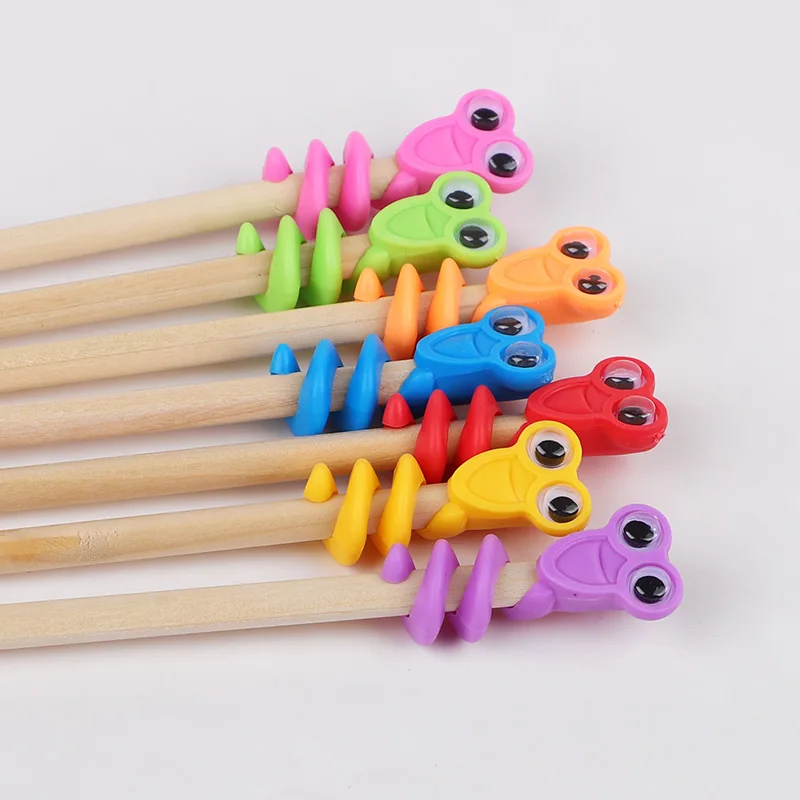 10-30Pcs Big Eye Pencil Tops Pen Cap Stress Relief Sensory Toy Kids Birthday Party Favors Goodie Pinata Filler Christmas Gifts