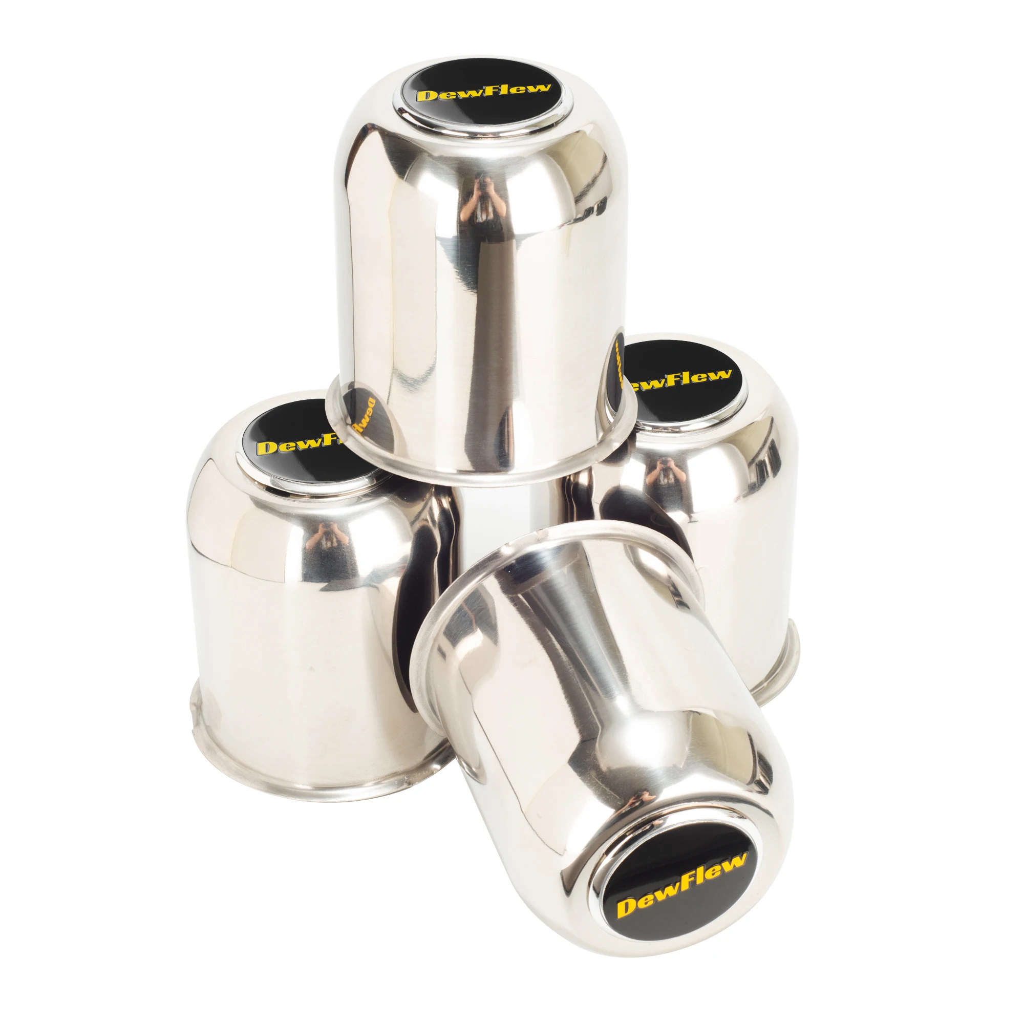 CFPerformance 2 Stück/4 Stück 95 mm (3,74 Zoll) Edelstahl-Push-Through-Nabenkappen für LKW, SUV, Wohnmobil, Felge, Automobilzubehör – Detail 10