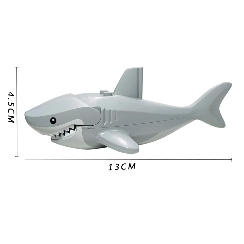 Animal shark Woolly mammoth saber-toothed tiger elk boar sheep bear horse   Compatible with small partBrick Gift Children's Toys 2