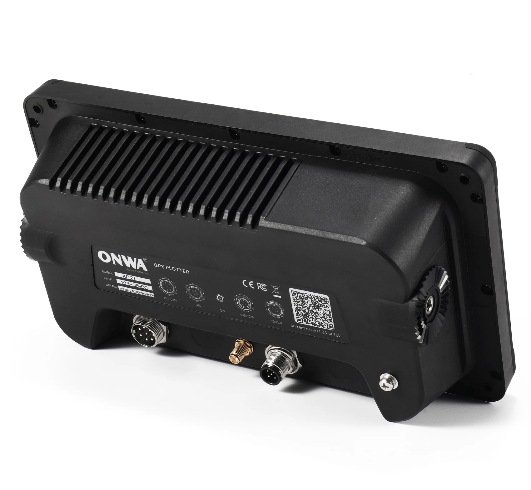 ONWA KP -27 7 -inch Marine GPS Chart Plotter GPS SBAS Marine Navigator Locator Display Function Ship Boat Support and GALILEO