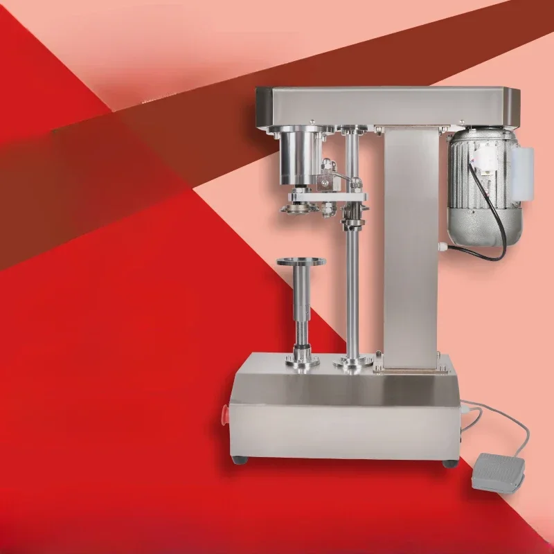 

Semi-automatic can sealing machine electric desktop commercial pop-top can paper can PET