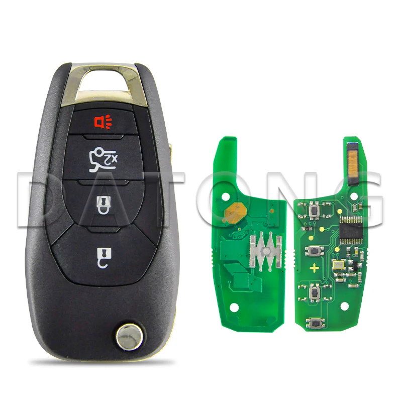 Datong World Car Remote Control Key Fit For Chevrolet Cruze Avo Trailblazer 433MHz ID46 PCF7941E Auto Smart Replace Flip Key glow plugs Spark Plugs & Ignition Systems