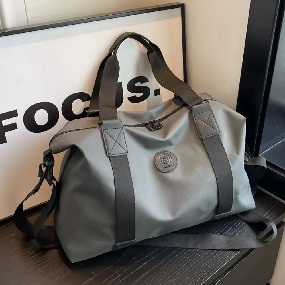 Travel Bag Men's and Women's Tote Bag Large Capacity Travel Duffel Yoga Exercise Oxford Cloth Waterproof Fitness Bag