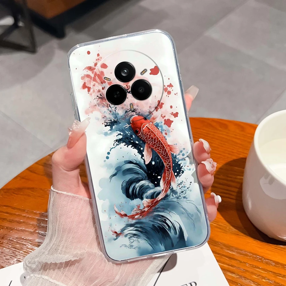 Cute Kitten Pattern Anti-Slip Clear Soft Silicone TPU Case
