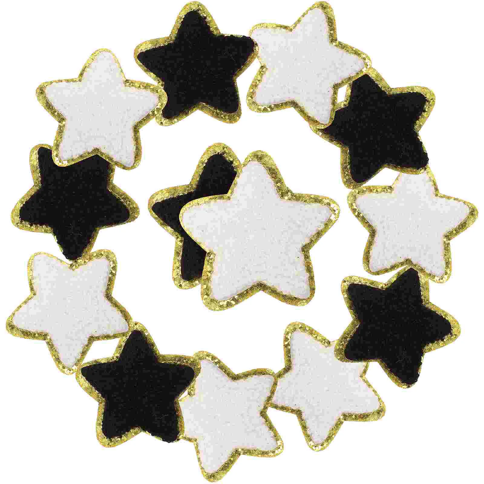 

32 шт., вышитые железные нашивки с пентаграммой