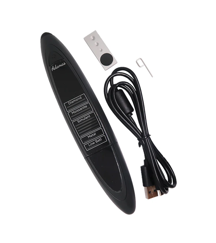 Presidium Adamas Diamant- und Moissanit-Tester mit austauschbaren magnetischen Spitzen, 0,01 ct Nahtprüfung, dynamisches LED-Display – Detail 5