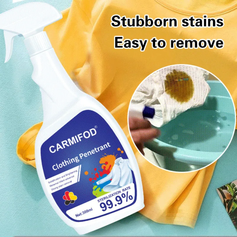Laundry penetrant stain remover Clothing Stain Penetrating Spray Effective Solution for Collar and Cuff Cleaning