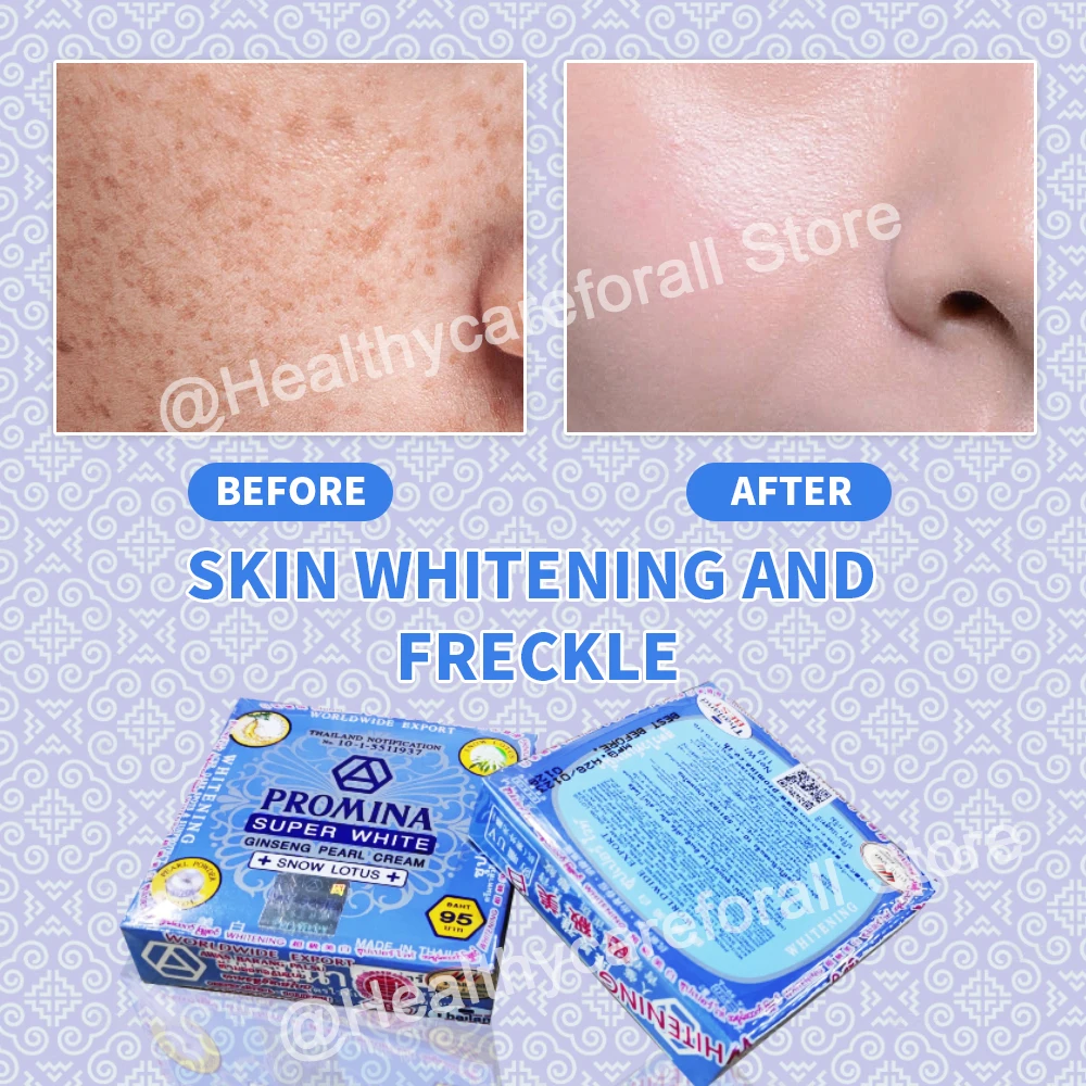 5 Pcs Ginseng Whitening Face Cream