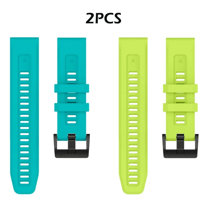 Waterproof Silicone Sport Band - Soft QuickFit Replacement Strap