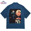 Multicolor Mixed Style WACKO MARIA Shirt Best Quality Men's Women's Cuban Neck Hawaiian Short Sleeve Shirt 3