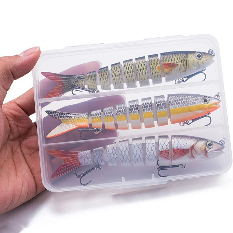  slider image of 3pcs 8 Segment Fishing