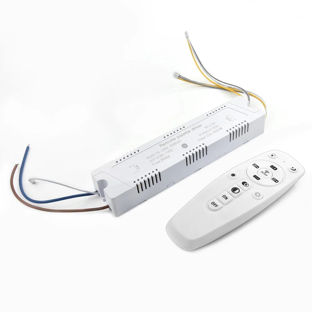 2.4G Intelligent LED Driver Remote Control Power Supply Dimming&Color-Changeable 2-color Stepless Dimming Controller