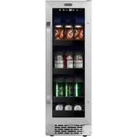 Whynter BBR-638SB Built-in Under Counter 12inch Beverage Refrigerator and Cooler,Fridge with Glass Door,2.0 Cubic Feet,Stainless 1