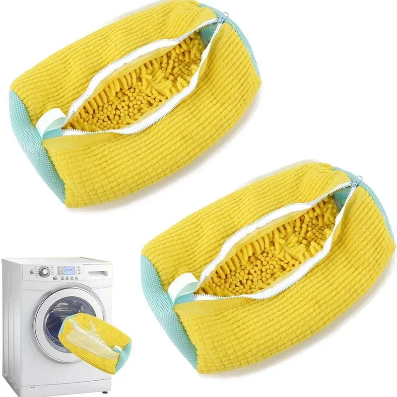 Description Picture 2 of itemLaundry Washing Net Easily remove dirt Lazy shoe washing bag Anti-deformation Shoes Clothes Organizer for Shoes Sneaker Clothes