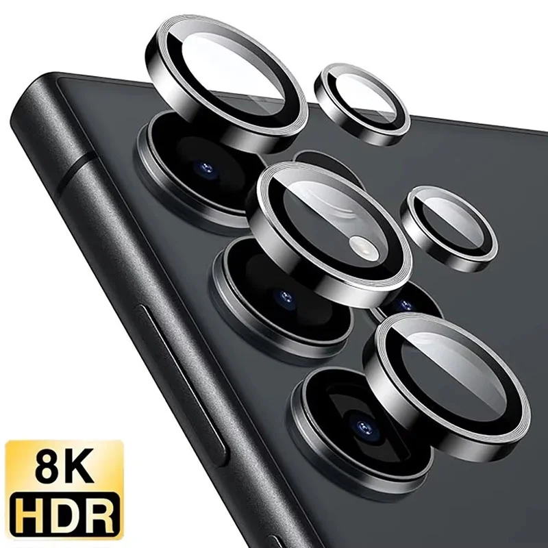 Aluminum Alloy Tempered Glass Camera Lens Protectors