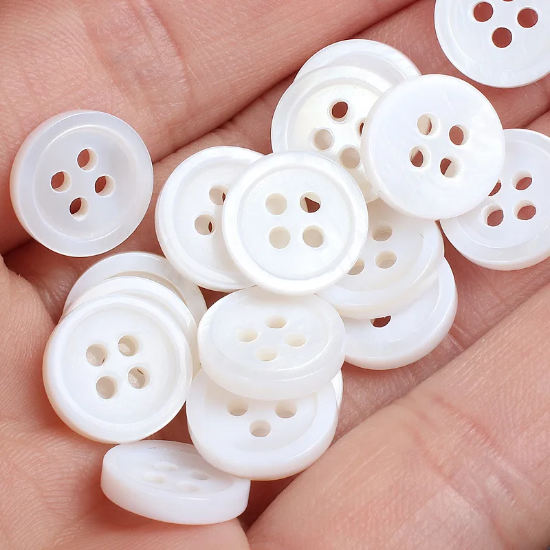 Real Imitation Shell Button Kit