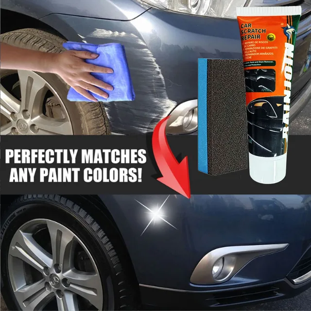Kit di riparazione graffi per auto 50ml Composto per carrozzeria auto Lucidatura Pasta abrasiva Cura della vernice Auto Swirl Graffi Remover Cera antigraffio 1