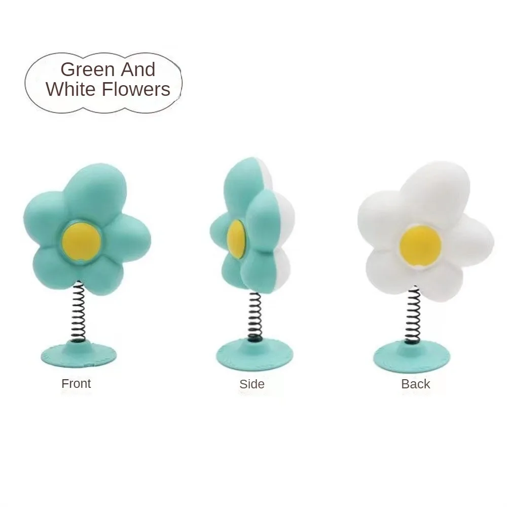 

Headwear Decoration Ornament Spring Cute Sunflower Decoration Electric Car Helmet Cute Personality Shaking Sunflower Accessories