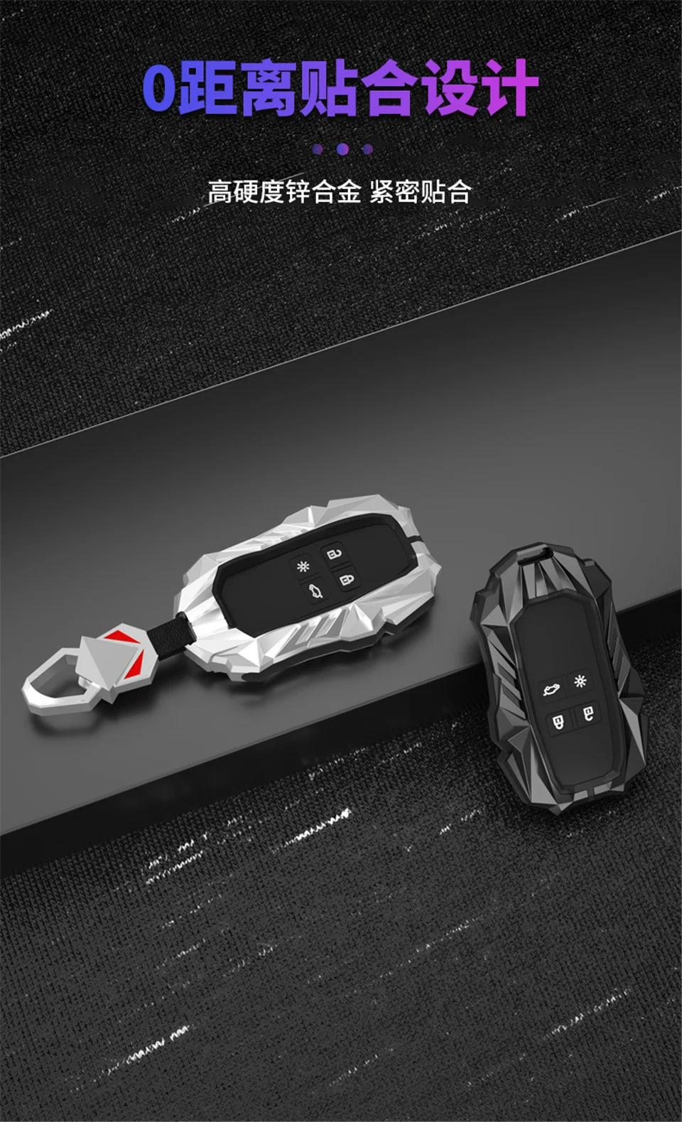 Copri chiave auto in lega di zinco per Renault Koleos Kadjar Scenic Megane Sandero Espace Clio Captur Kangoo Laguna Talisman Twingo - S5ce0eb56ba62455ab34801149a1e7efa2