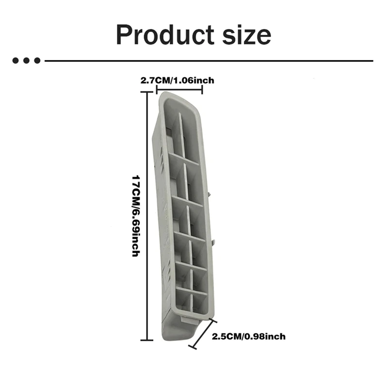 폭스바겐 골프 6 GTI 골프 MK6 2009-2014 교체용 A-필러 공기 배출구, 전면 창문 에어컨 통풍구, 1 쌍