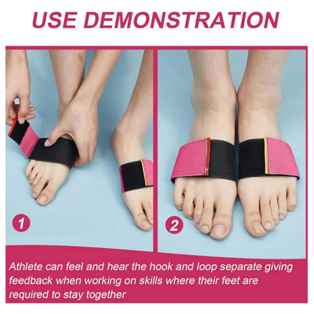 Tumbling Equipment Gymnastics Sticky Toe Tumbling Trainer Aid Beginner Cheerleading Dance Practice Foot for Back for Enhanced