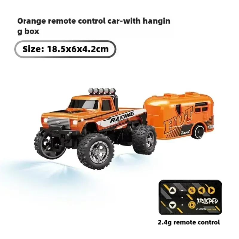Mini voiture RC Bigfoot 1:64 tout-terrain alliage