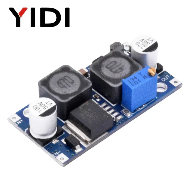 Dc-dc para dc Boost Buck Module Conversor de Tensão Regulador 432v 1.2-35v Automático Solar Energia Eólica Xl6009 Pcs Ajustável