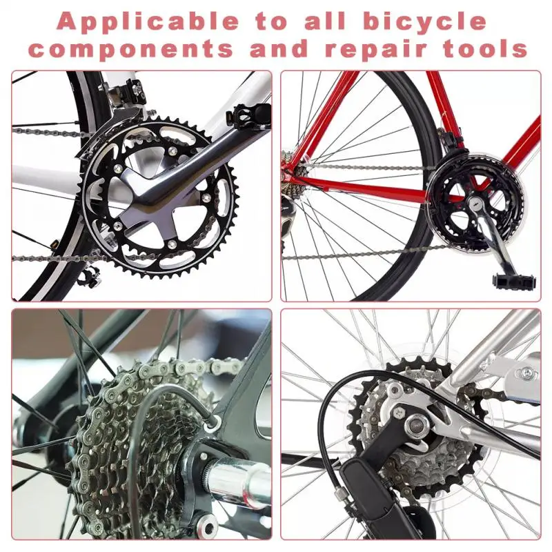 Bicycle Disc Brake Cycling Bicycle Brake Mineral Oil System 60ml Fluid MTB Bike 27RD Road Bike Hydraulic Disc Brake Mineral Oil Mountain Bicycle Disc Brake Mountain Bike Disc Brake