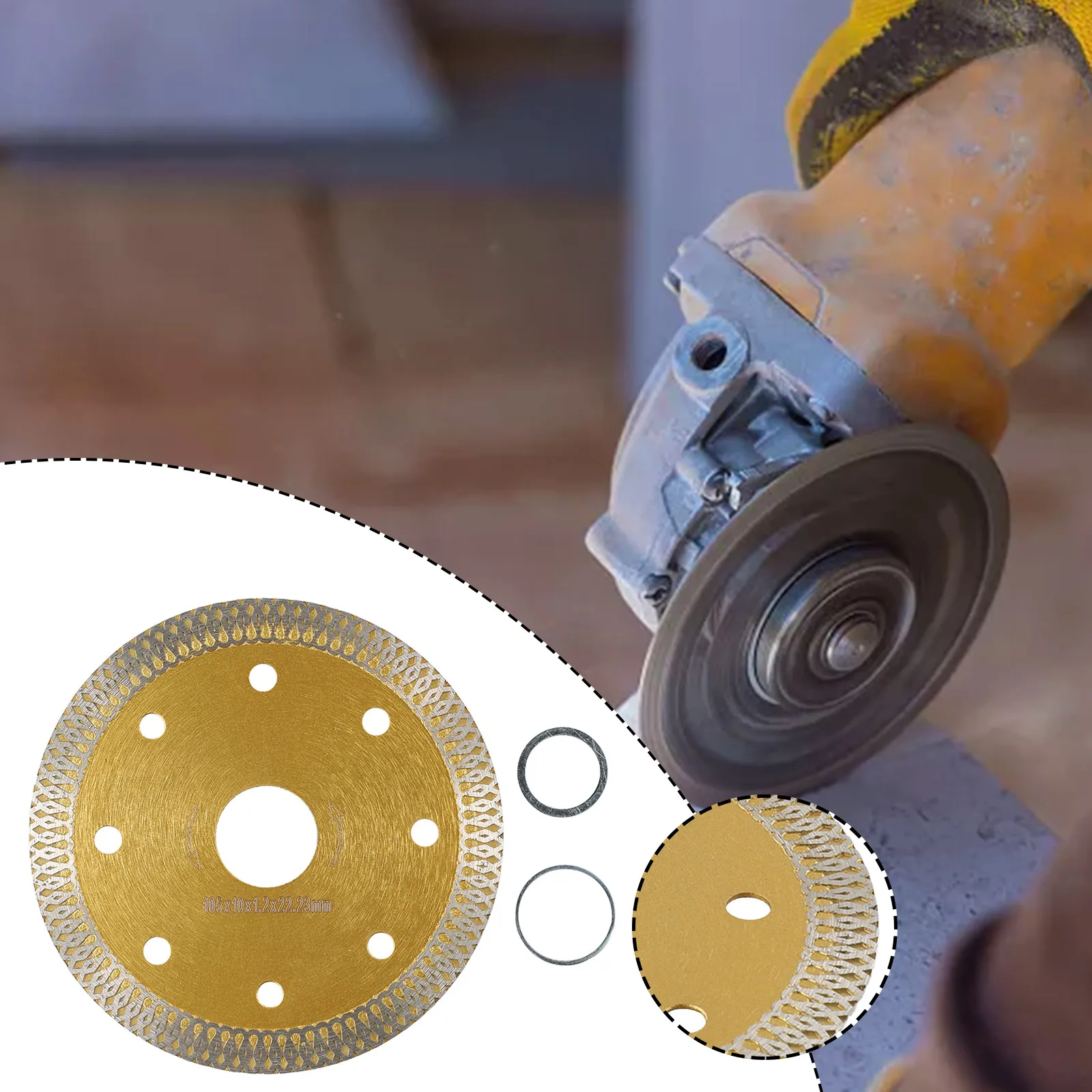 

Diamond Saw Blade Saw Blade Ceramic Change Diameter Ring Cutting Tools Oscillating Tool Ultra-thin Carpentry