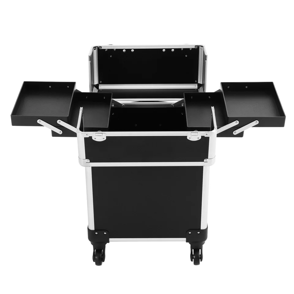 Professional Rolling Makeup Trolley Travel Case