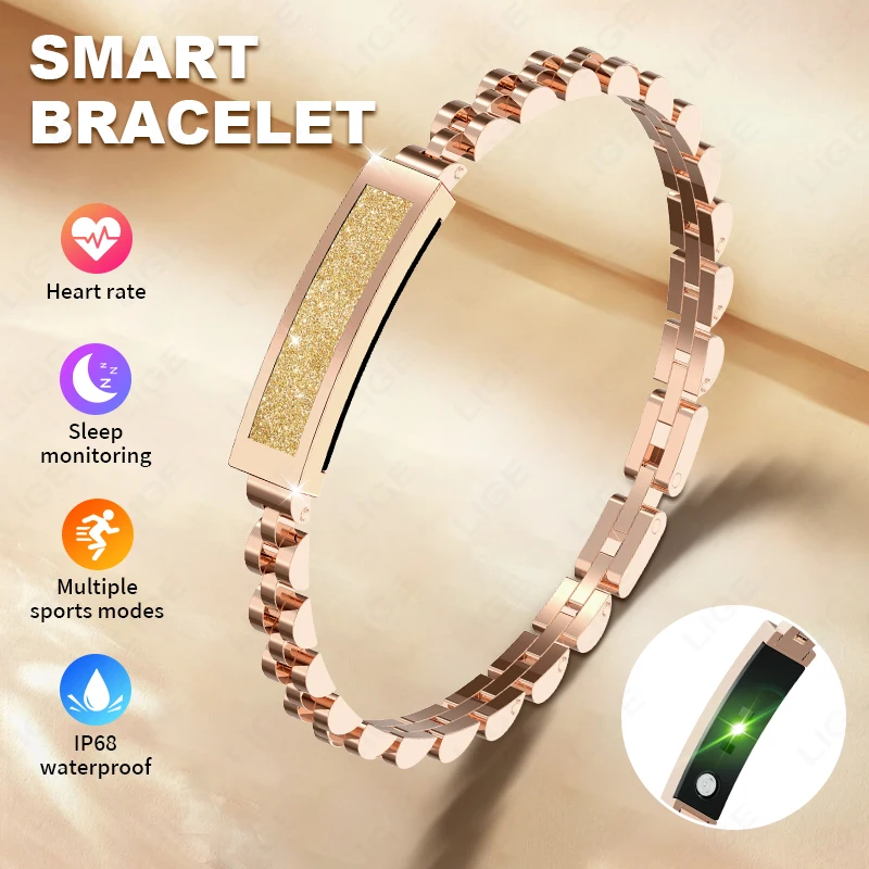Lige smartband waterdicht sporthorloge met hartslagmeter_voghion.com