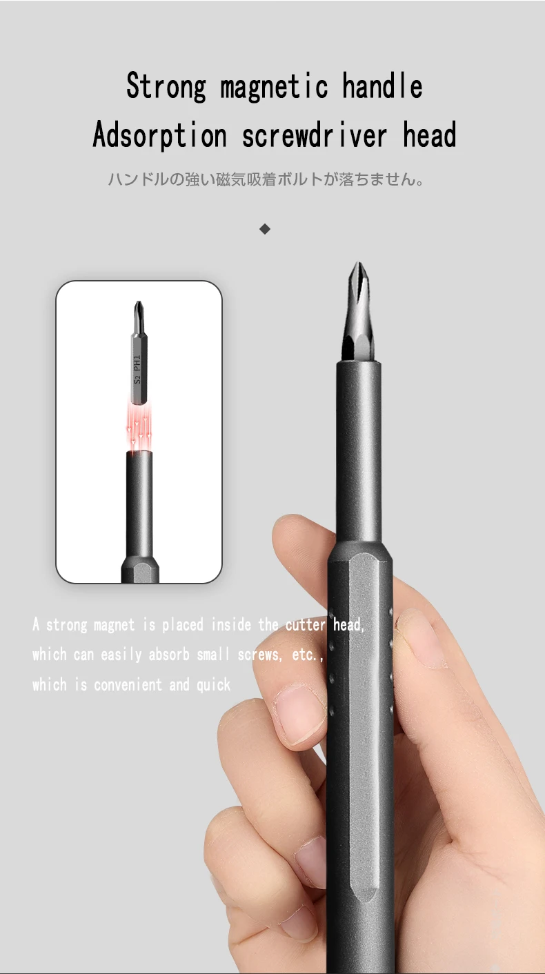 Precision Screwdriver Set - 324346 in 1 Multifunctional Tool with Magnetic Torx Phillips Bits for iPhone and Glass Repair