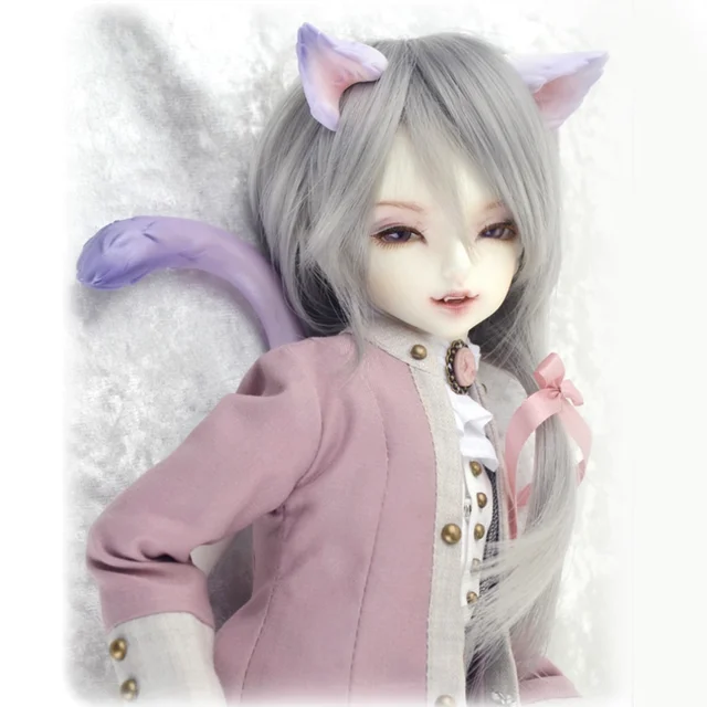 dollhua BJD 1/6 soo Cheshire molde de cuerpo de gato para regalo creativo 2
