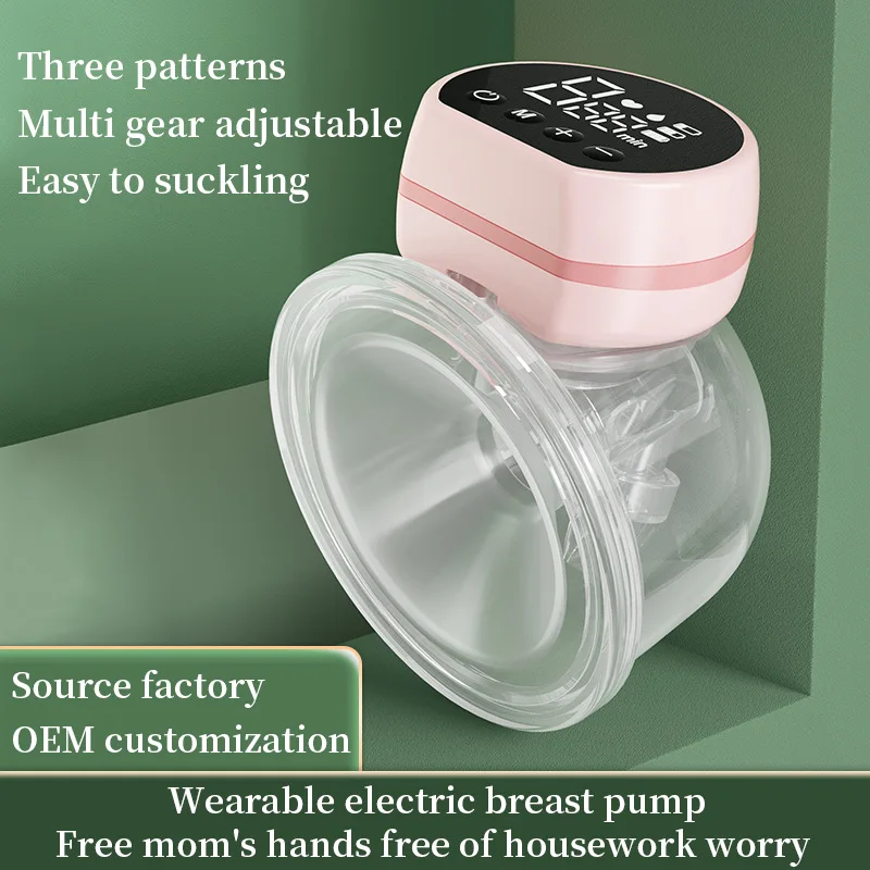 Electric Breast Pump Silent Wearable Automatic Milker USB Rechargable Hands-Free Portable Milk Extractor Baby Breastfeeding Acce electric breast pump silent wearable automatic milker usb rechargable hands free portable milk extractor baby breastfeeding acce