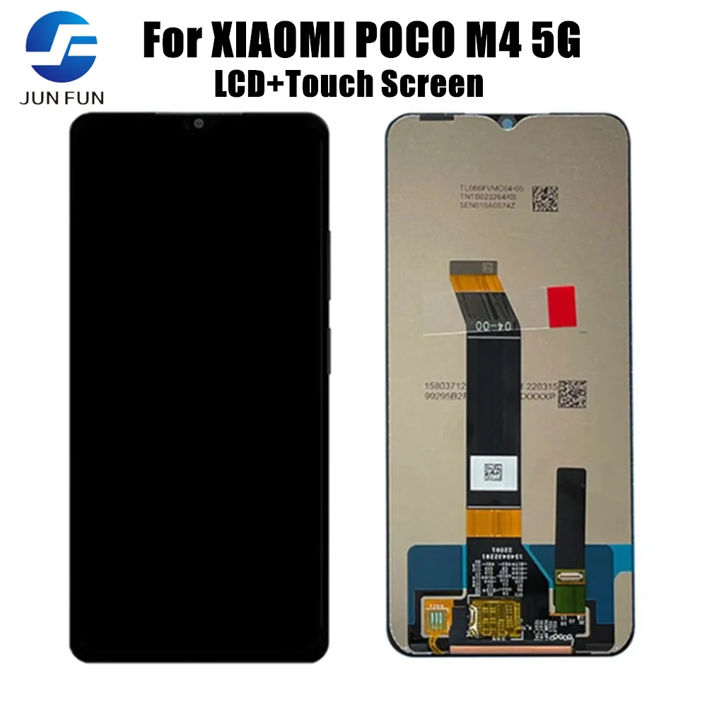 

Для Xiaomi Poco M4 5G ЖК-дисплей сенсорный экран дигитайзер в сборе запасные части для POCOM4 5G ЖК-экран