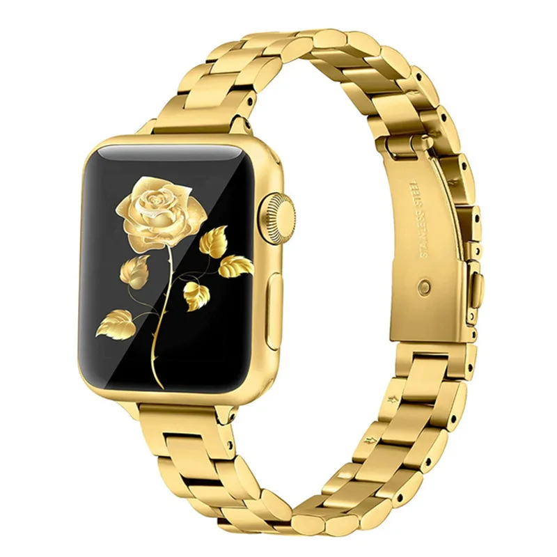 ตัวเลือกสินค้า สายคาดนาฬิกาสแตนเลสสตีล สำหรับ Apple Watch ทุกขนาด