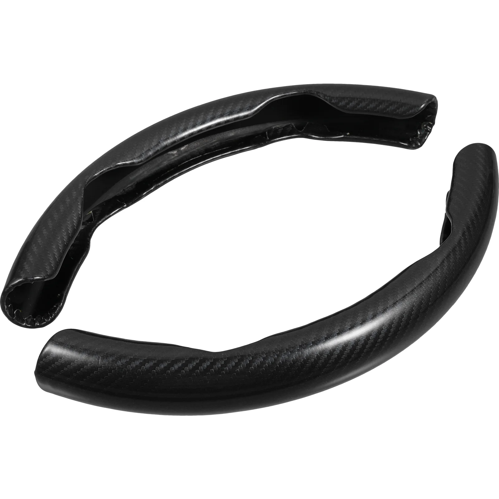

Ultra Thin Steering Wheel Sleeve Miss Auto Accessories Imitation Black Cover