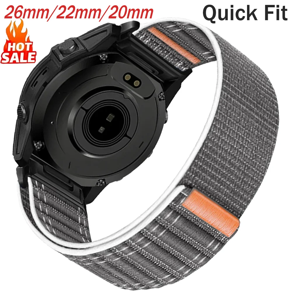 Versatile Nylon Braided Wave Pattern Strap - Quick Fit
