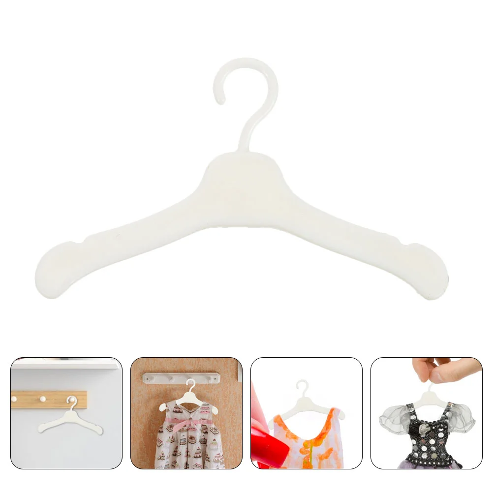 

100pcs Clothes Hanger Plastic Clothes Hanger Outfits Racks Accessories